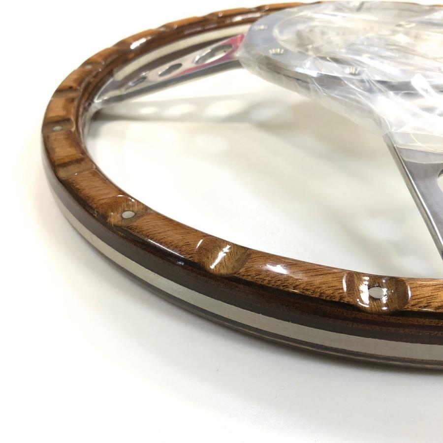 モトリタMK3ウッドステアリング・12インチ ディッシュ : ミニマルヤマ