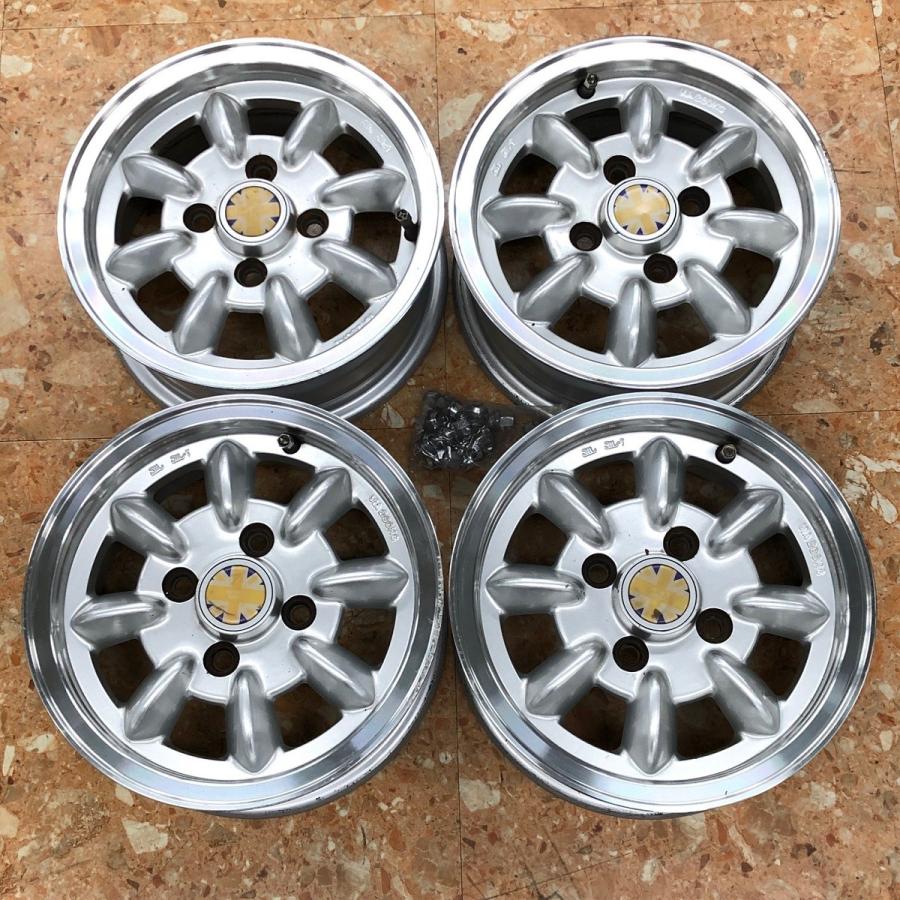 現品 UK LINE MINI 12インチ 5J アルミホイール4本セット : ミニ