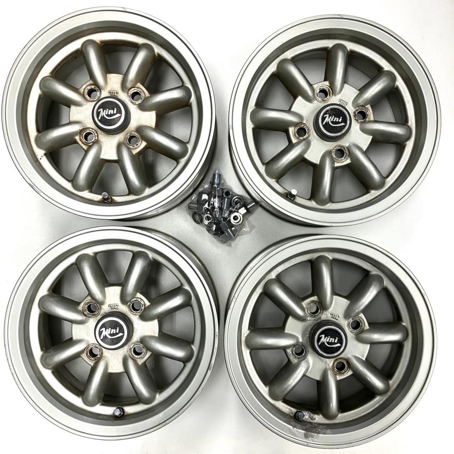 現品 Tスピード 5J 12インチ アルミホイールセット : ミニマルヤマ