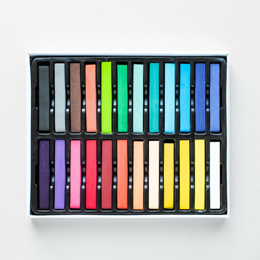 全24色】ヘアカラーチョークセット (1個入)ハンドメイド材料 プラ板