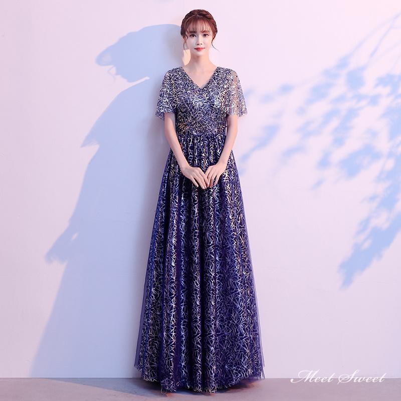 カラードレス ファスナー ネイビー シャンパン グレー ステージ 演出