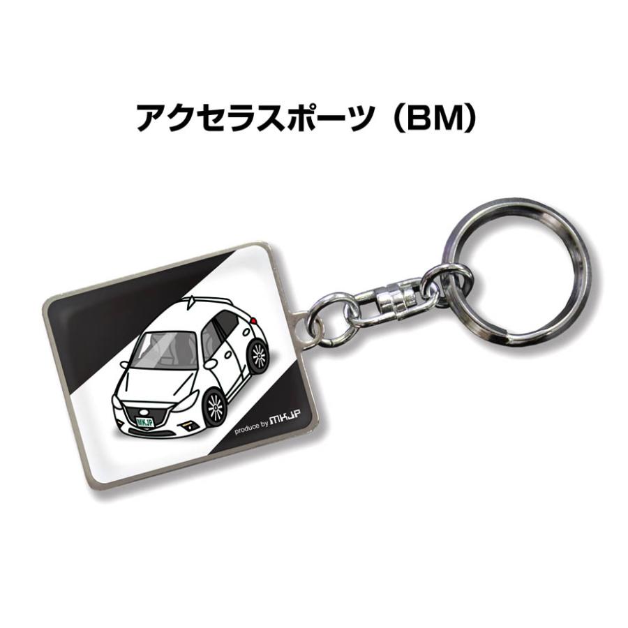 MKJP 車種別かわカッコいい キーホルダー マツダ アクセラスポーツ BM