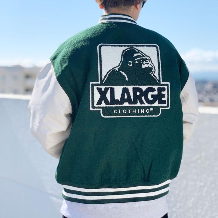 XLARGE（エクストラ ラージ） 全3色 スタジャン OG VARSITY JACKET
