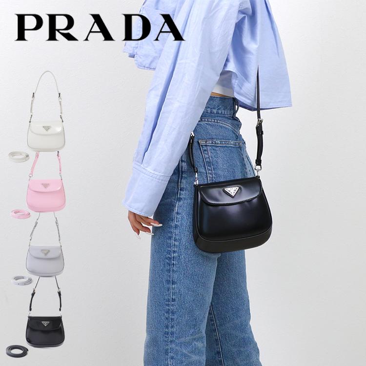 PRADA（プラダ） [新品] 鞄 バッグ クレオ ブラッシュドレザー ミニ