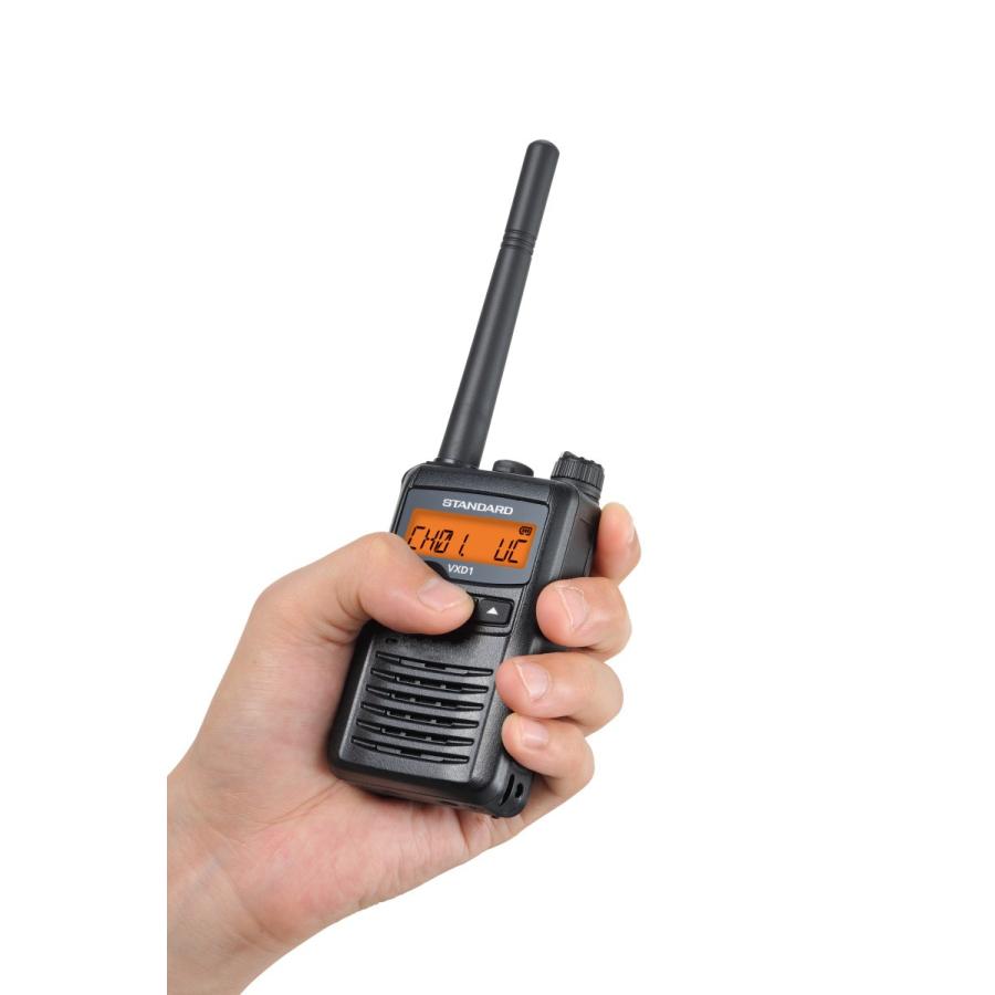 スタンダード VXD1 増波対応 デジタル簡易無線 登録局 トランシーバー