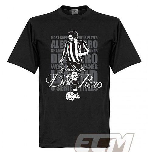 予約RET01】RE-TAKE デルピエロ レジェンドTシャツ ブラック