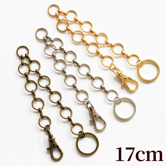 MY mama バッグ チャーム 17cm □ ゴールド シルバー アンティーク