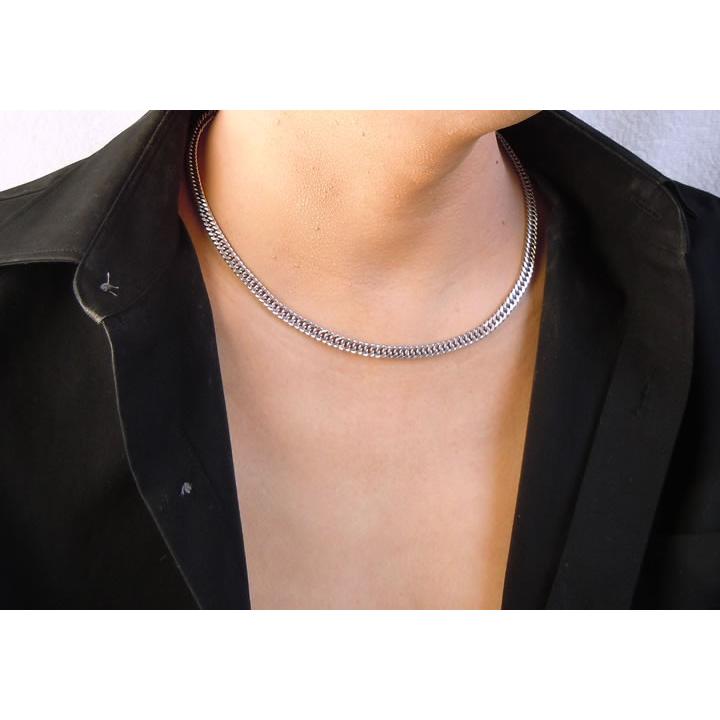 純チタン ゲルマニウム 喜平 ネックレス チェーン 50cm／軽くて肩こり