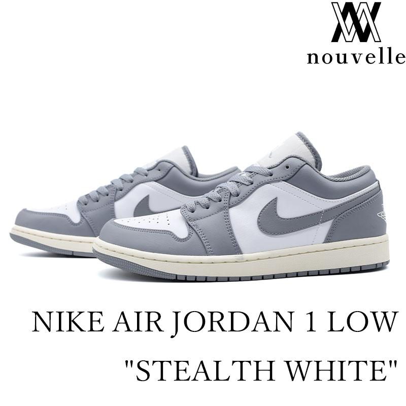 Jordan NIKE ナイキ AIR JORDAN 1 LOW “ STEALTH WHITE ” エア