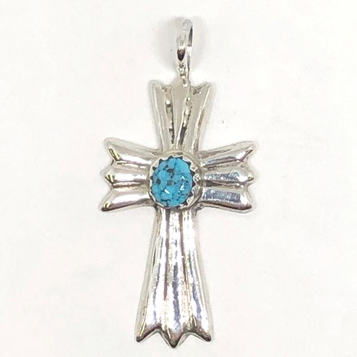 NAVAJO（ナバホ） インディアンジュエリー ナバホ族 ペンダント クロス