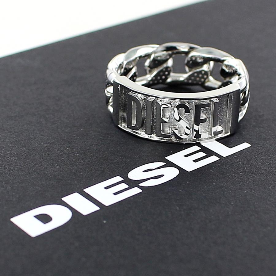 DIESEL（ディーゼル） 指輪 メンズ ステンレス リング 16号〜24号
