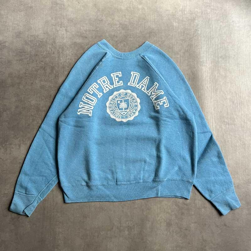 Champion（チャンピオン） 70'S CHAMPION Raglan Sweat Shirts SKY