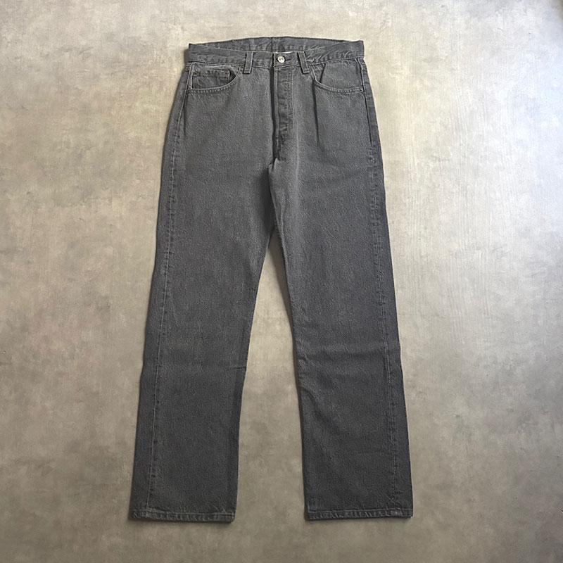 80's Levi's 501-0658 Yarn Dyed Made in USA W33L30/BLACK 80年代