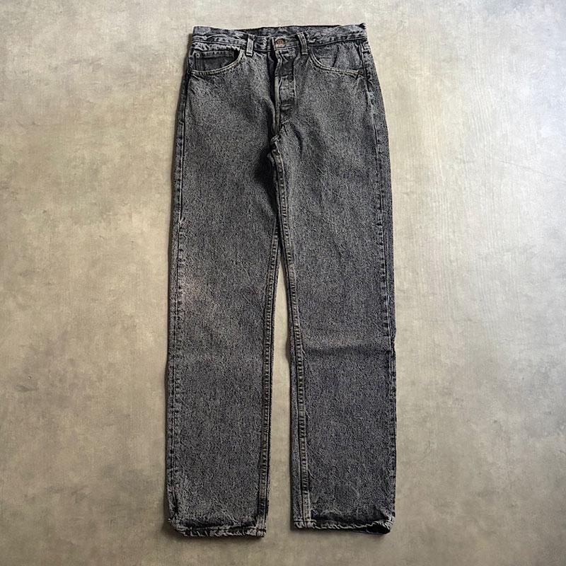 90's Levi's 501-0601 Acid Wash Made in USA W31L32/BLACK 90年代