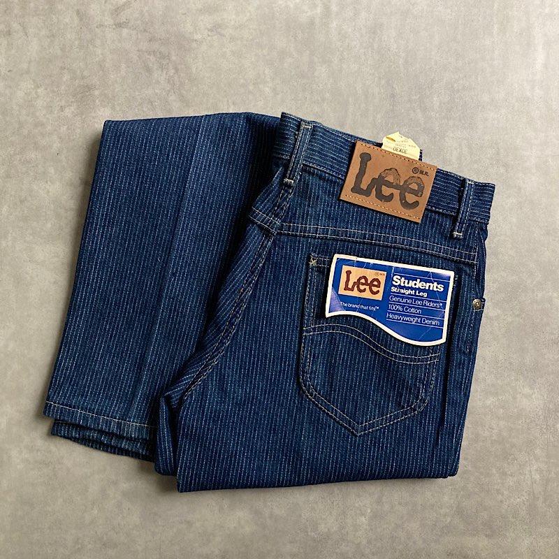 90's Lee 560-3143 Dead Stock Striped Denim Pants MADE IN USA 90