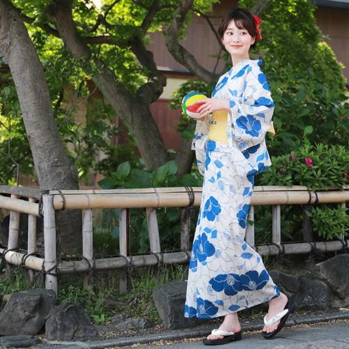 浴衣 レディース セット レトロ 高級変わり織り綿麻浴衣3点セット