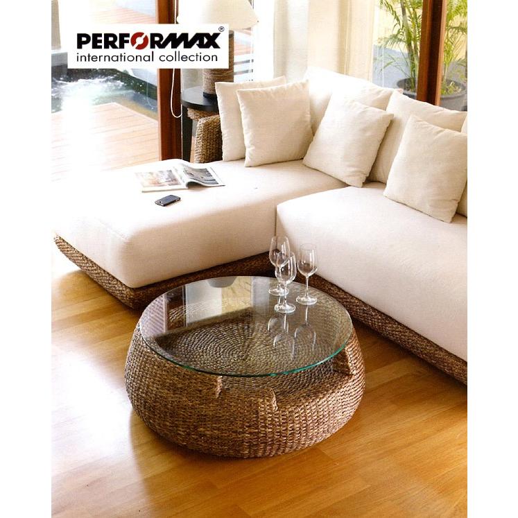 テーブル ローテーブル ソファ 高品質 ウォーターヒヤシンス アジアン