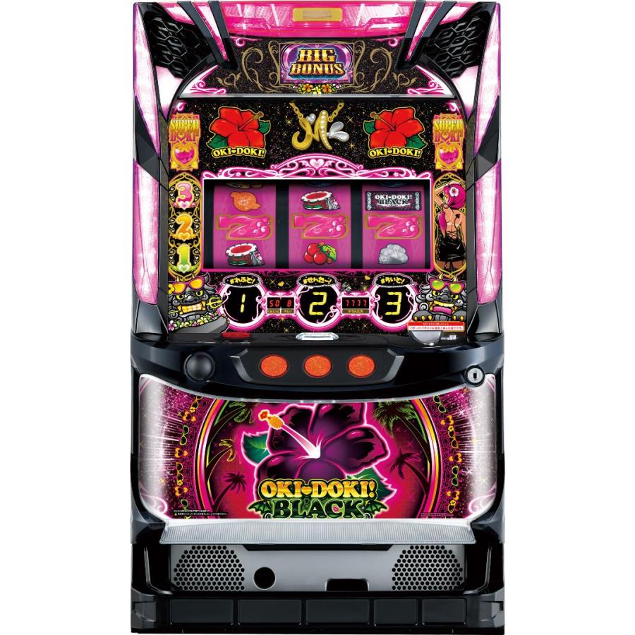 ミズホ 沖ドキ！BLACK【中古パチスロ 中古スロット 中古実機】 : 中一