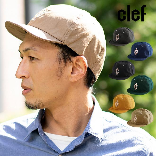 Clef（クレ） 60/40 B.CAP ソフトバイザーキャップ 帽子 キャップ