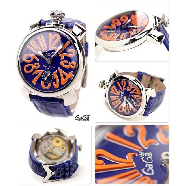 GaGa MILANO（ガガミラノ） 腕時計 ブランド 手巻き 48MM 5010.8