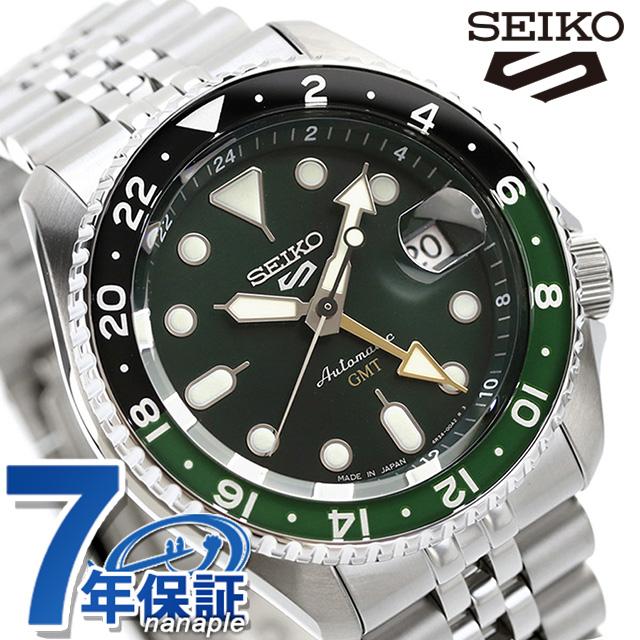 Seiko 5 Sports セイコー5 スポーツ SKX Series GMT 自動巻き 腕時計