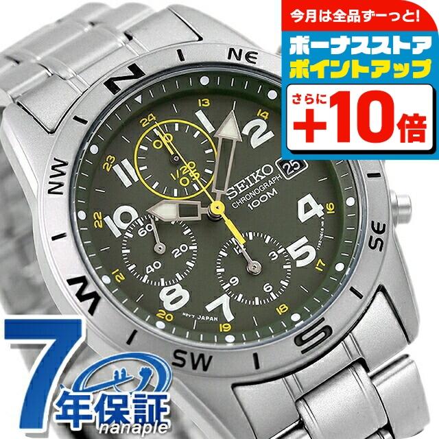 SEIKO（セイコー） クロノグラフ 逆輸入 海外モデル SND377P1 SND377P