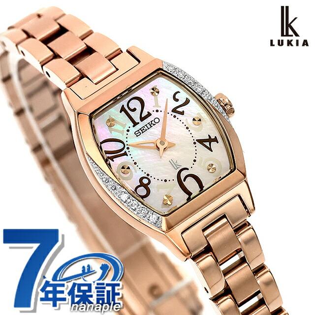 LUKIA セイコー ルキア Happy Collection クォーツ 電池式 腕時計