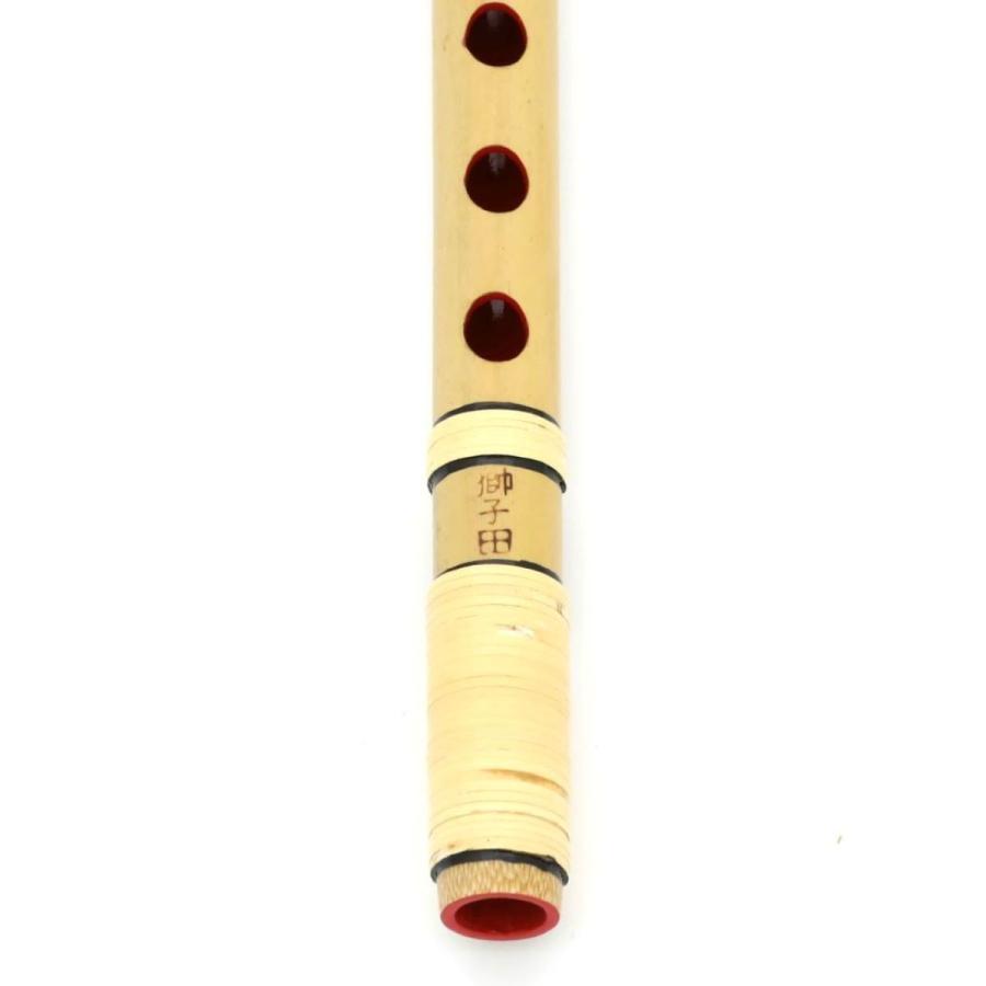 篠笛 七ッ穴八本調子 獅子田・竹渓 お祭り・お囃子・祭礼用品・古典調