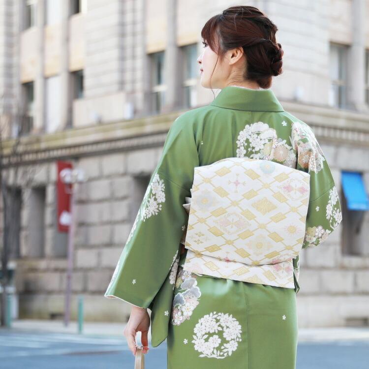 レンタル】 訪問着 レンタル 19点フルコーディネートレンタルセット