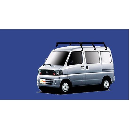 □TUFREQ ルーフキャリア ミニキャブ U61V/U62V ハイルーフ用/P+