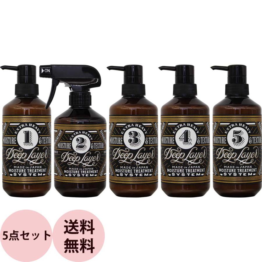 Deep Layer（ディープレイヤー） トリートメント 5点セット システム