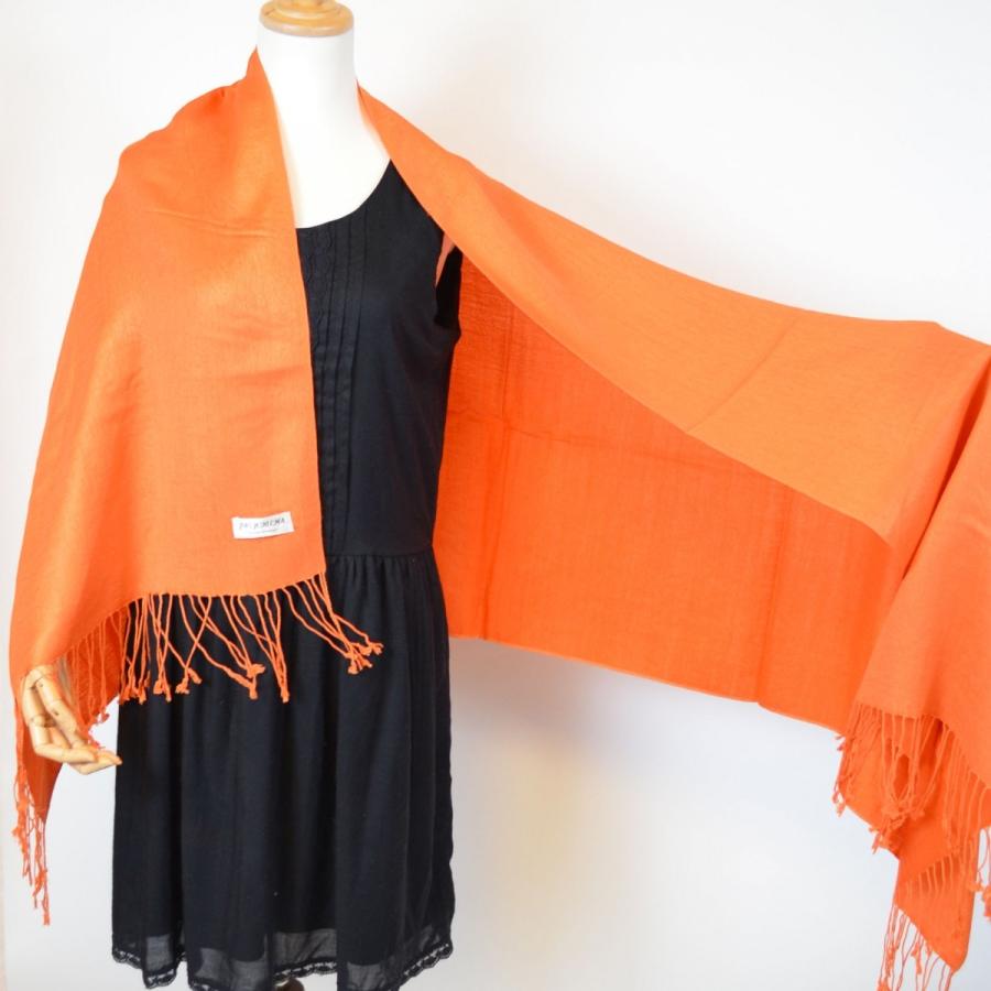 ラグジュアリー シルク パシュミナ 大判 シルク混パシュミナストール