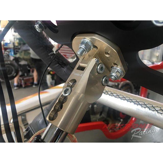 Triple K可変式ステアリングボス レーシングカート用ハンドルボス