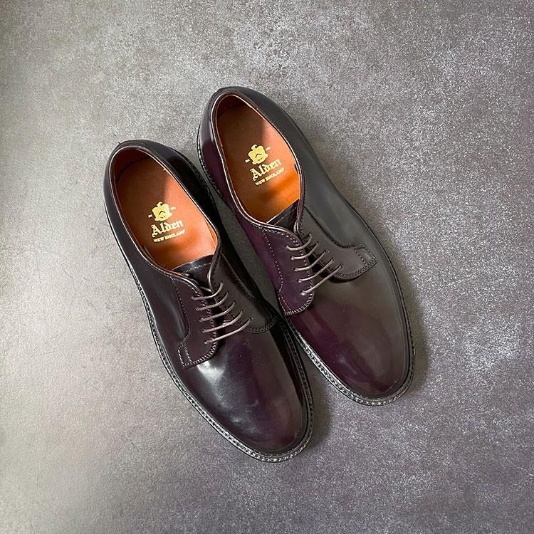 ALDEN（オールデン） PLANE TOE CORDOVAN プレーントゥ コードバン 990