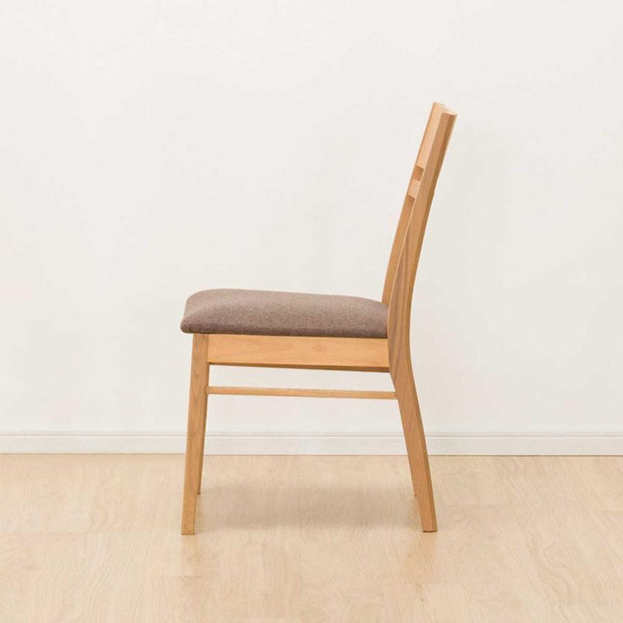 ニトリ（NITORI） ダイニングチェア(コネクト ヌノザ LBR/DBR) 食卓