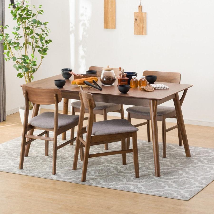 ニトリ（NITORI） 幅150cm ダイニングテーブルセット5点セット(DT