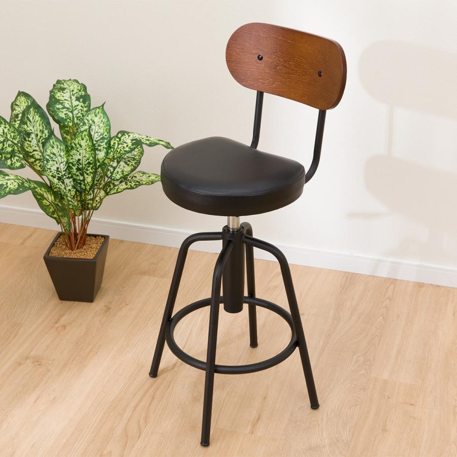 ニトリ（NITORI） カウンターチェア(マスク2 BK) : ニトリ Yahoo!店