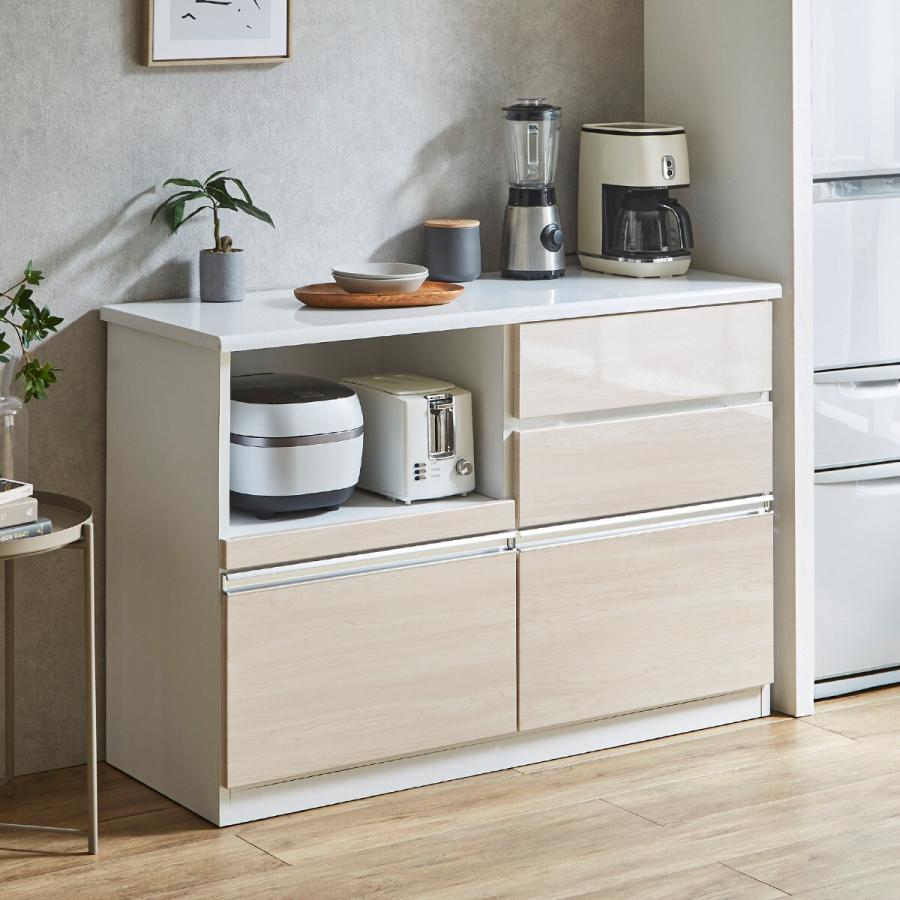 ニトリ（NITORI） 鏡面仕様カウンター（NA）キッチンカウンター