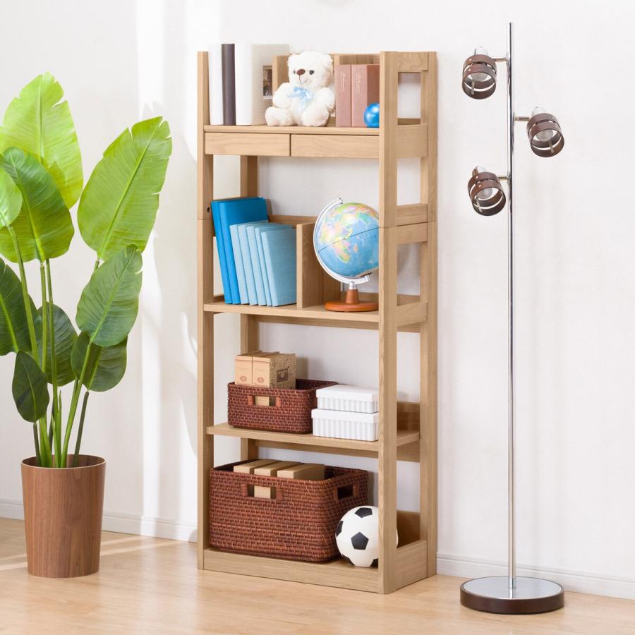 ニトリ（NITORI） オープンシェルフ(ビーノ60 MO) 木製 本棚 ラック