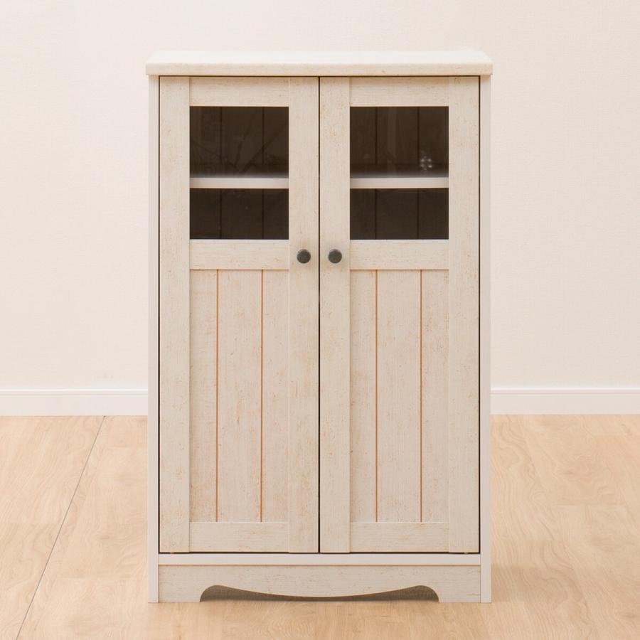 ニトリ（NITORI） 幅60cm フレンチカントリー風キャビネット