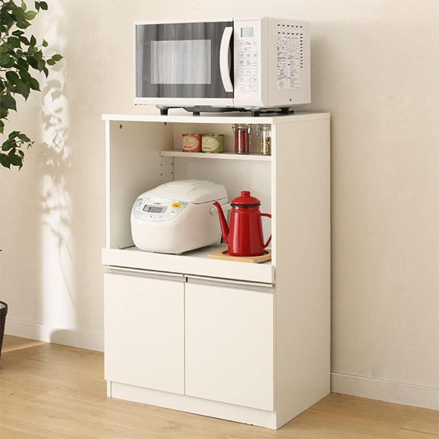 ニトリ（NITORI） レンジ台(フォルムN RE9060 WH) レンジラック