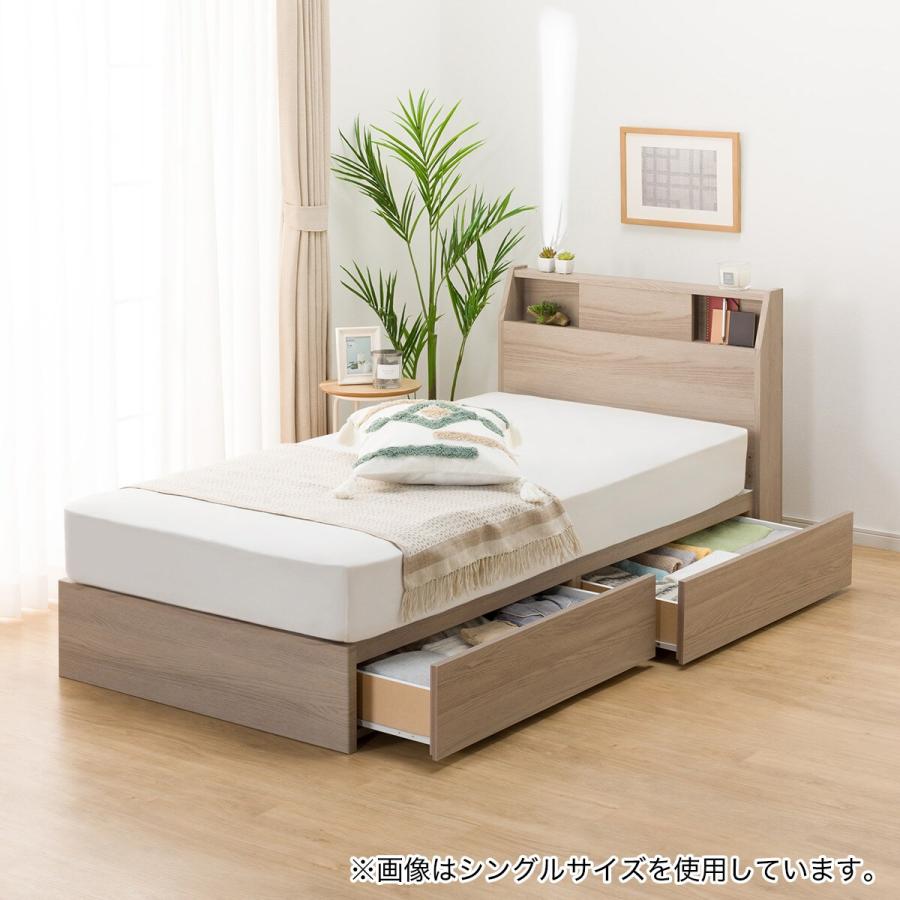 最終値下げ 1月15日まで出品 recenoクイーンサイズ ベッドフレーム