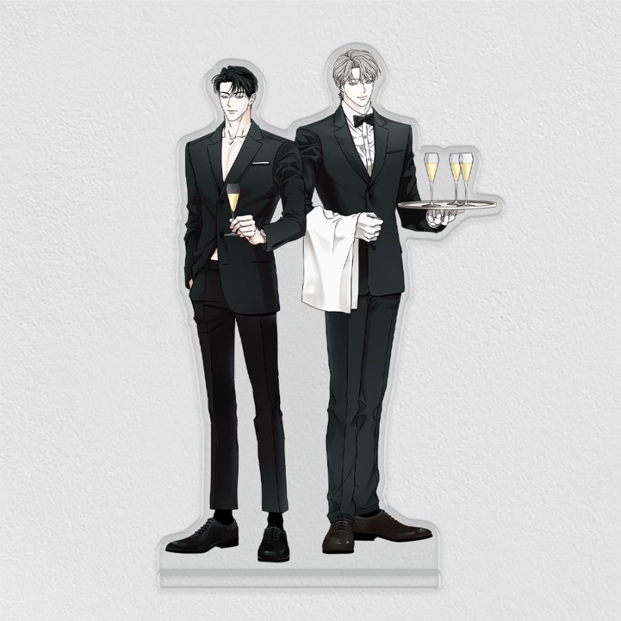 韓国 コミック グッズ『ピザ配達員とゴールドパレス カップルアクリル