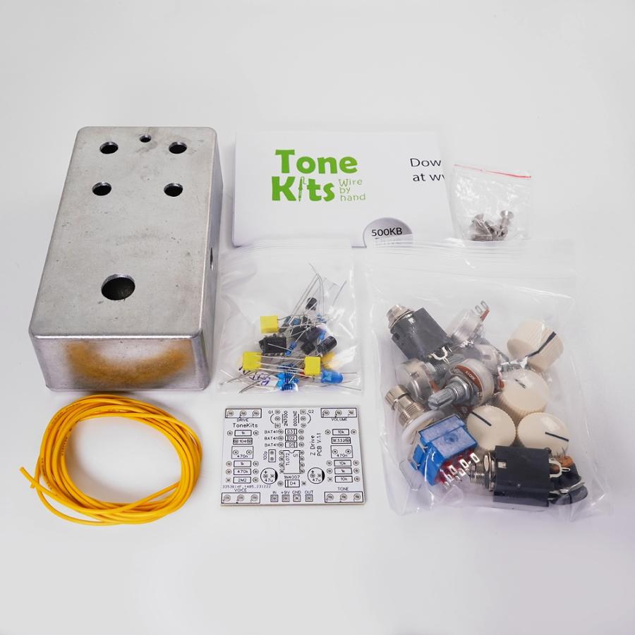 Pedal Tank Z Drive Kit / オーバードライブ エフェクター 自作 キット