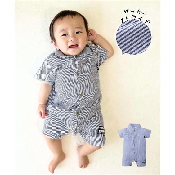 ニッセン（nissen） ロンパース カバーオール ベビー サッカー