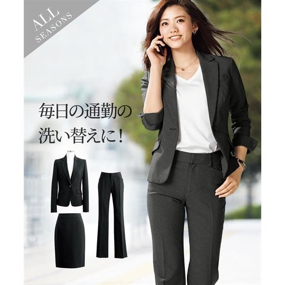 ニッセン（nissen） スーツ レディース セット スカート パンツ 洗える