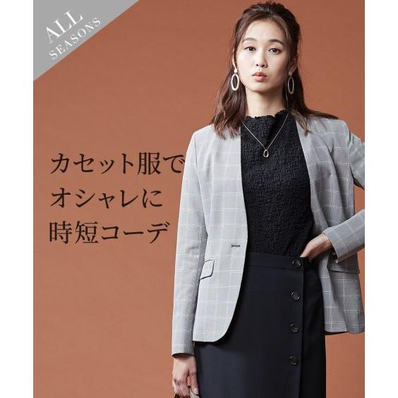 ニッセン（nissen） スーツ レディース ジャケット 洗える ストレッチ