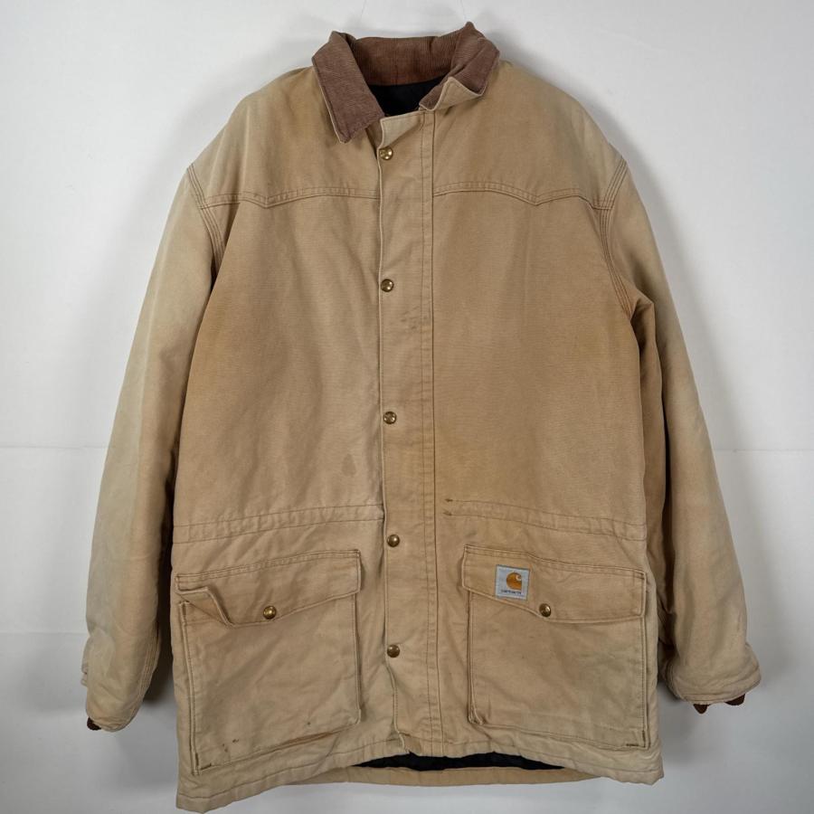 Carhartt（カーハート） USA古着 ダック ワークジャケット 裏地