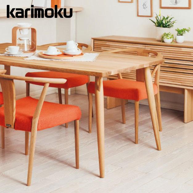 カリモク家具（KARIMOKU FURNITURE） カリモク 肘付食堂椅子 合成皮革