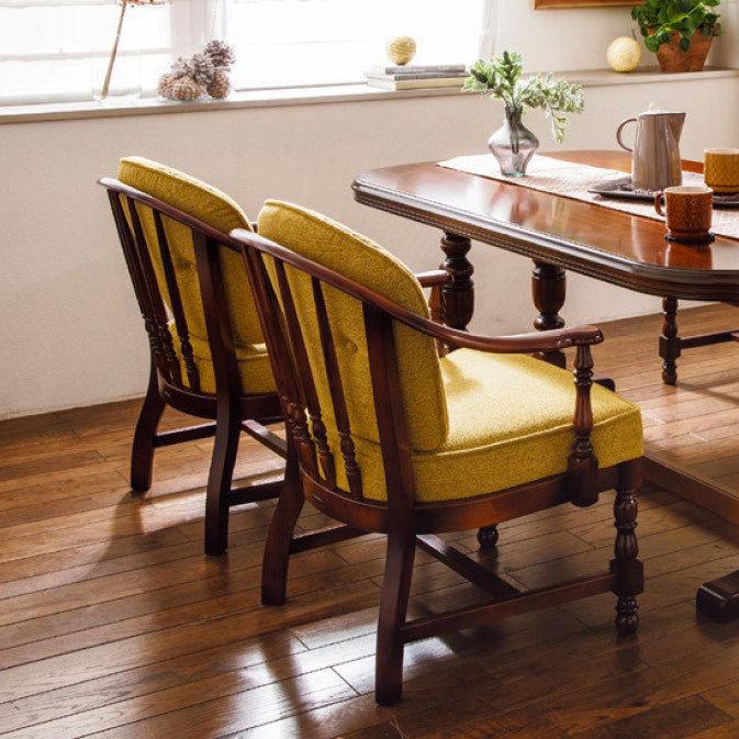 COLONIAL（カリモク家具） カリモク 肘掛椅子 コロニアル ファブリック